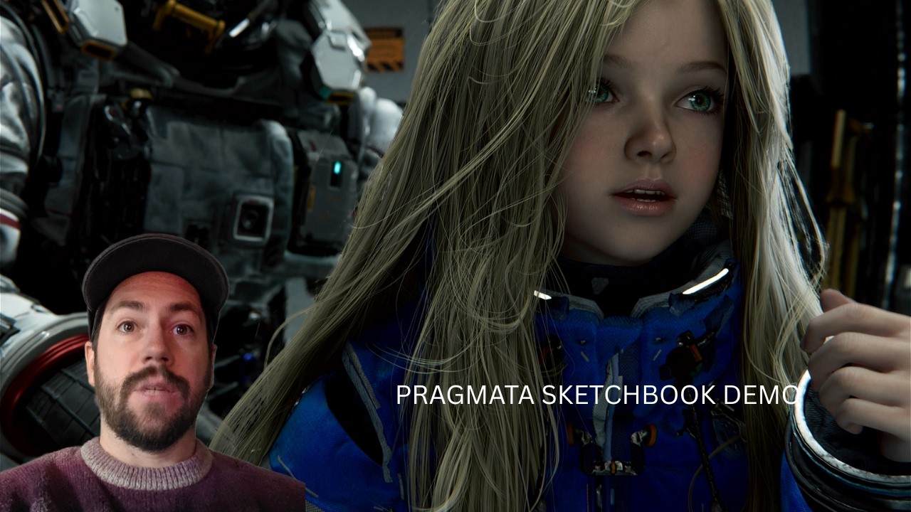 The most beautiful nightmare I've ever seen. | Pragmata Sketchbook