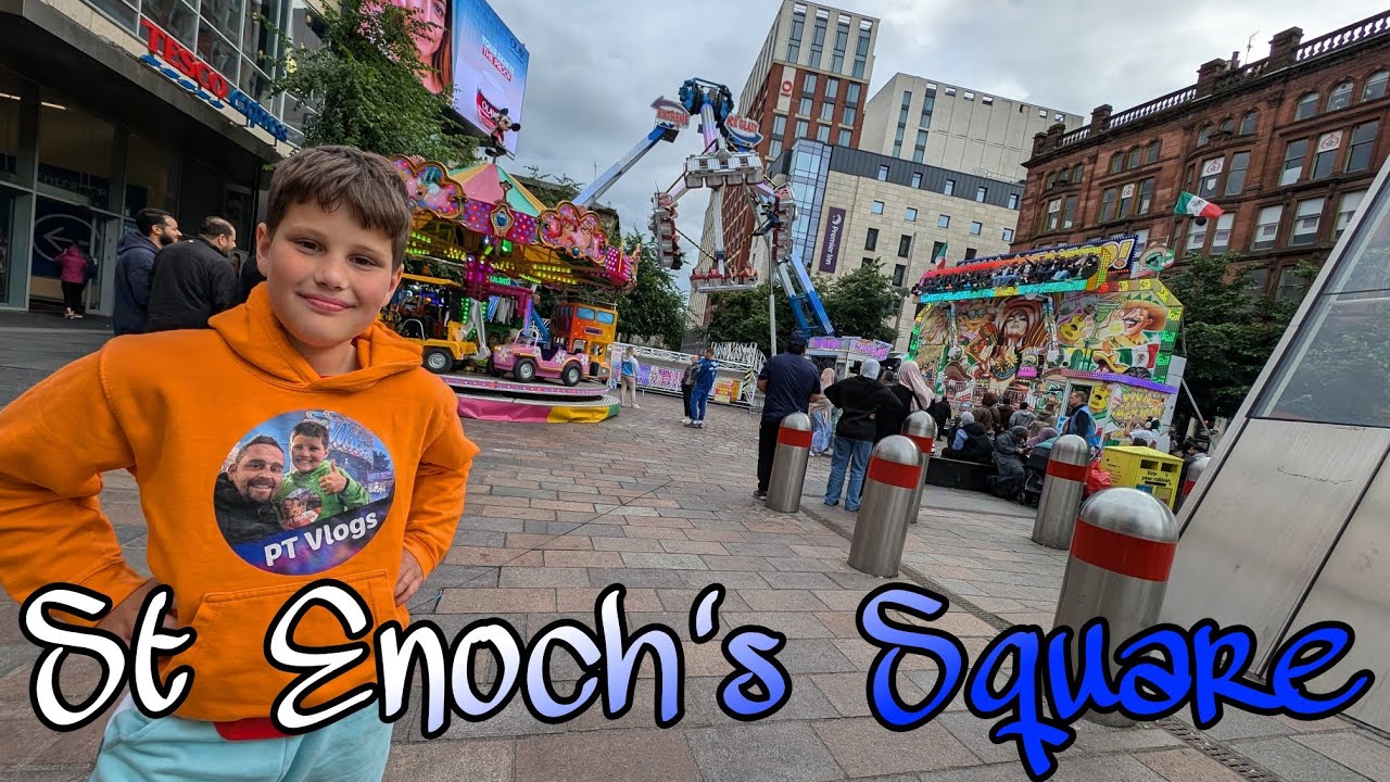 A GREAT VALUE Fair in the middle of GLASGOW! St Enoch's Square | Fun Time Carnivals