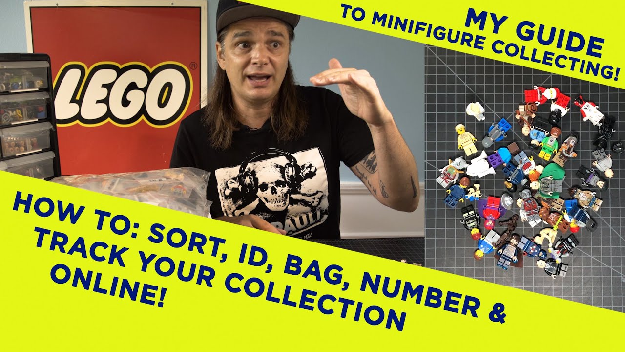 LEGO MINIFIGURE COLLECTORS GUIDE! ID, TAG, BAG, TRACK YOUR COLLECTION!