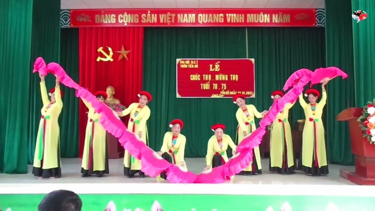 Múa: VUI NGÀY HỘI NCT - SL: Manh Hùng Quan Họ - TB: Pham Đam - Đội VN chi hội NCT Yến Đô