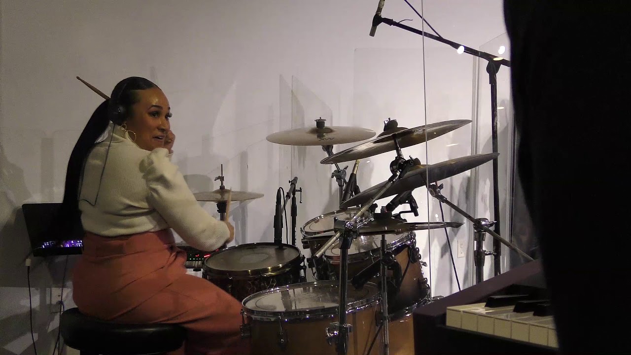 Awesome Girl Drummer, Briah Golder, playing  'I Made It Out Alright!'