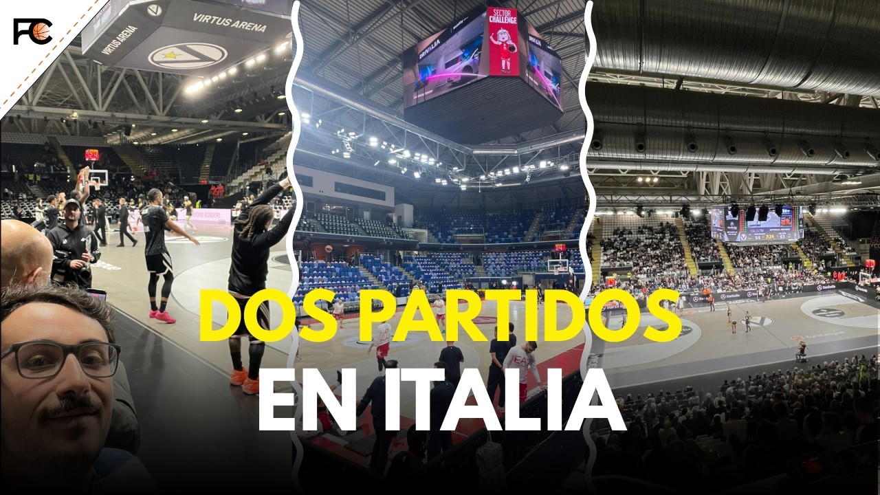 ESTUVIMOS 48 HORAS EN ITALIA POR DOS PARTIDOS DE EUROLIGA