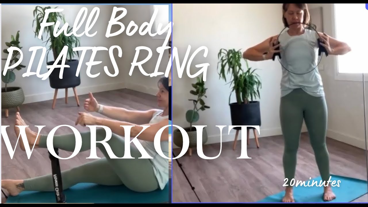 20 MIN FULL BODY WORKOUT || At-Home Pilates Ring Workout.