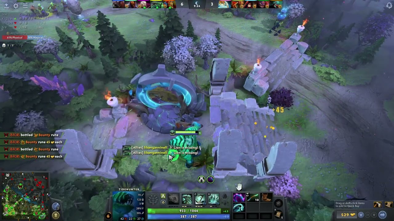Tidehunter Loss Game 