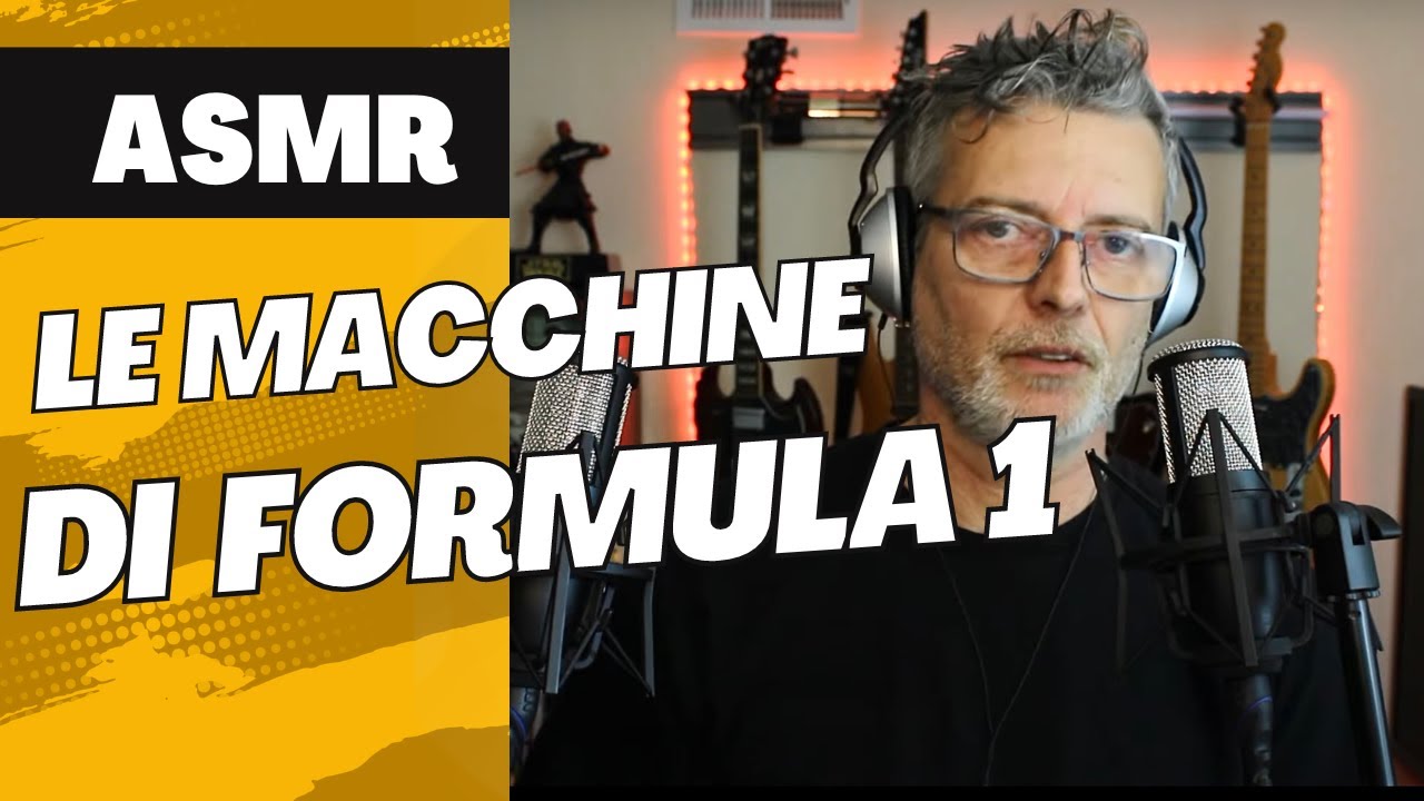 ASMR italiano come sono costruite le auto di F1 sussurrato