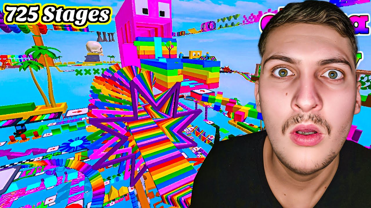 OBBY MA I ZORSHEM NE ROBLOX ME 725 STAGES !!!!!