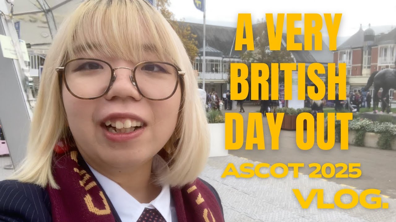 1年で1番イギリスをやる日 | アスコット競馬場に今年も行ってきた [社会人休日Vlog]