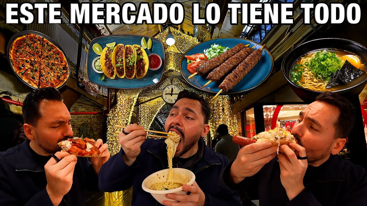 Probando el Mejor Mercado de Nueva York | Chelsea Market | La Capital
