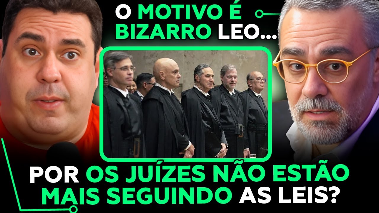 JUÍZES QUE NÃO SEGUEM A LEI! A VERDADE EXPLANADA Com Engenheiro Leo e André Marsiglia
