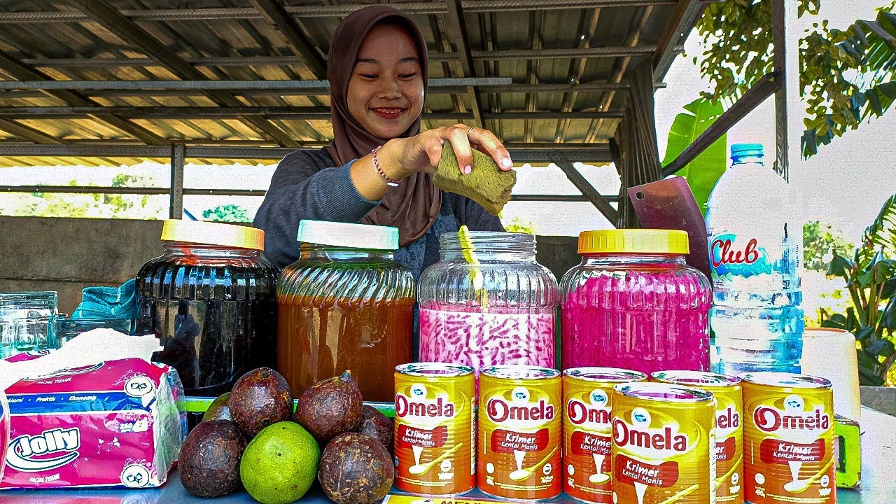 KETEMU ES CENDOL DAWET RASANYA JUARA CUMA 5 RIBU - Indonesian Street Food