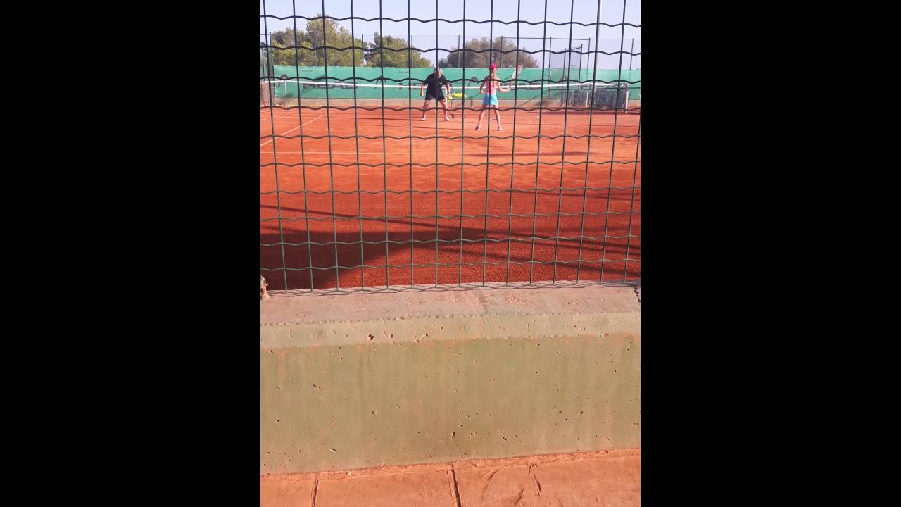 At Global Tennis Team Academy with Jofre Porta