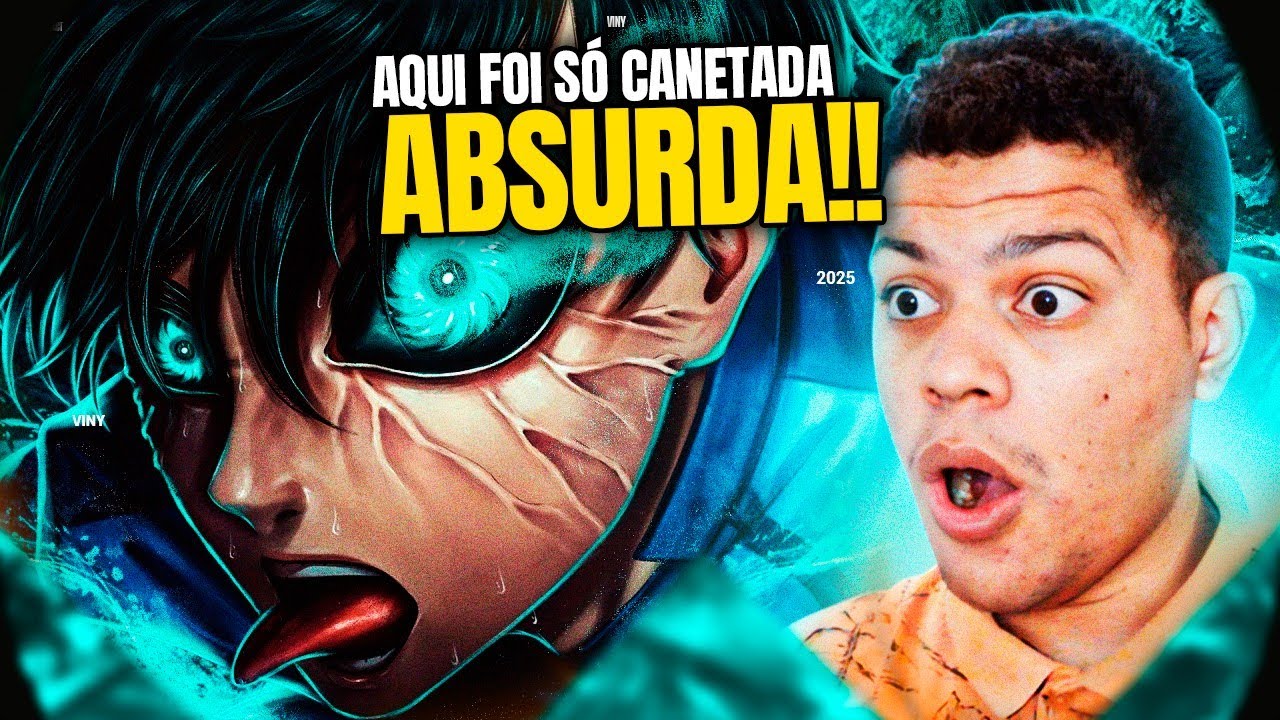 PQP ANIRAP! | ♪ Itoshi Rin (Blue Lock) | ABSOLUTA DESTRUIÇÃO | AniRap [REACT]