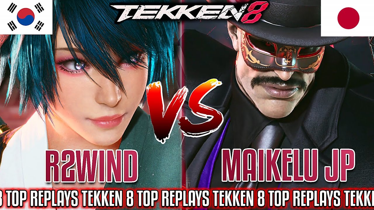 Tekken 8 R2wind (Asuka) vs Maikelu JP (Jack-8) Ranked Matches Replays