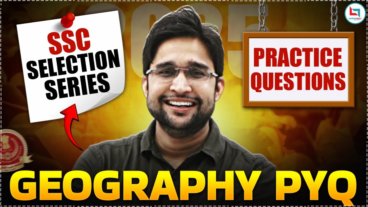SSC | Geography PYQs For SSC Exams |  Practice Set #1 | SSC Selection Series | GK By Vivek Yadav Sir