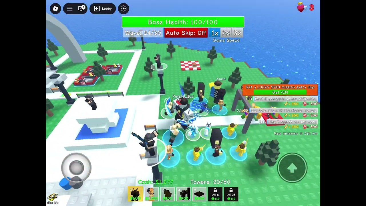 Retro tower defence
