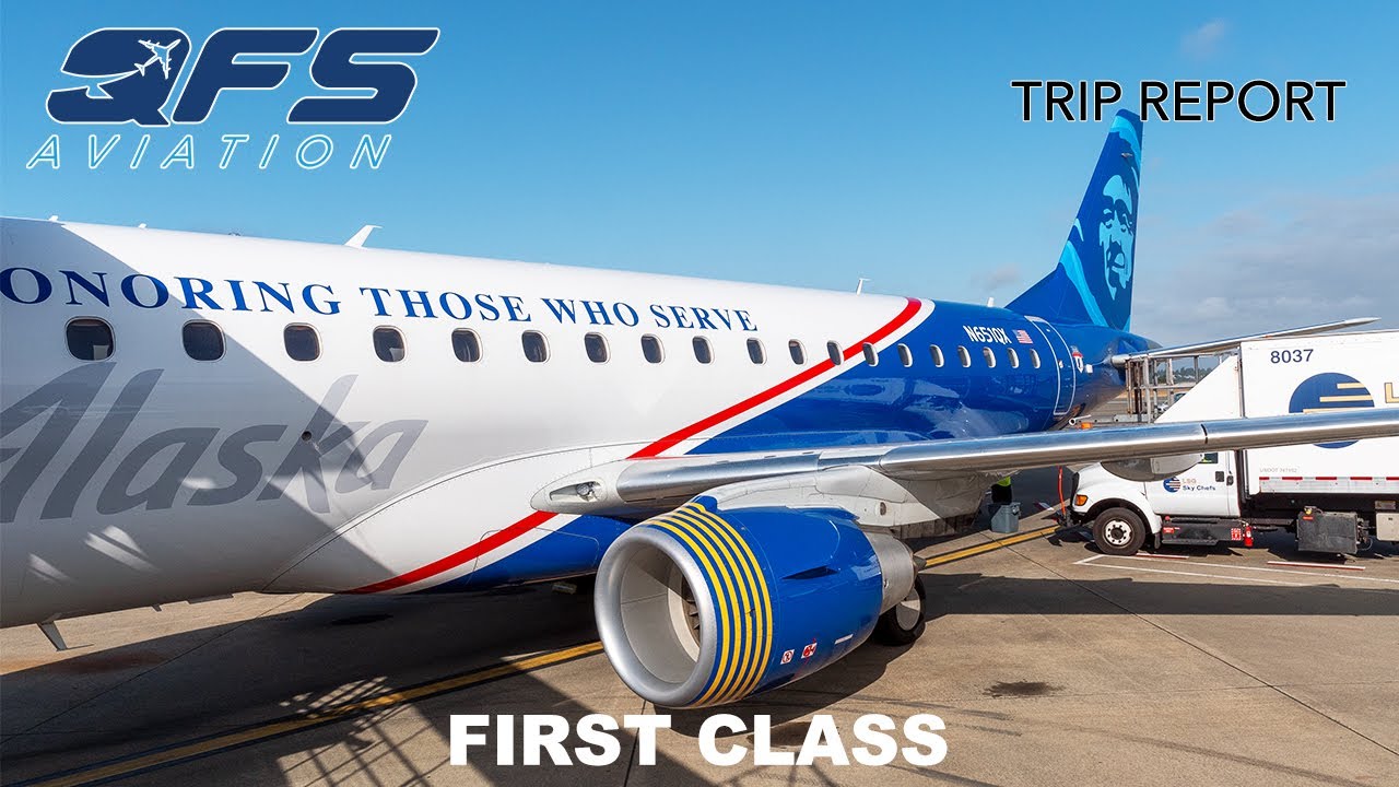 Alaska Airlines - E175 - First Class - San Diego (SAN) to Seattle (SEA) | TRIP REPORT