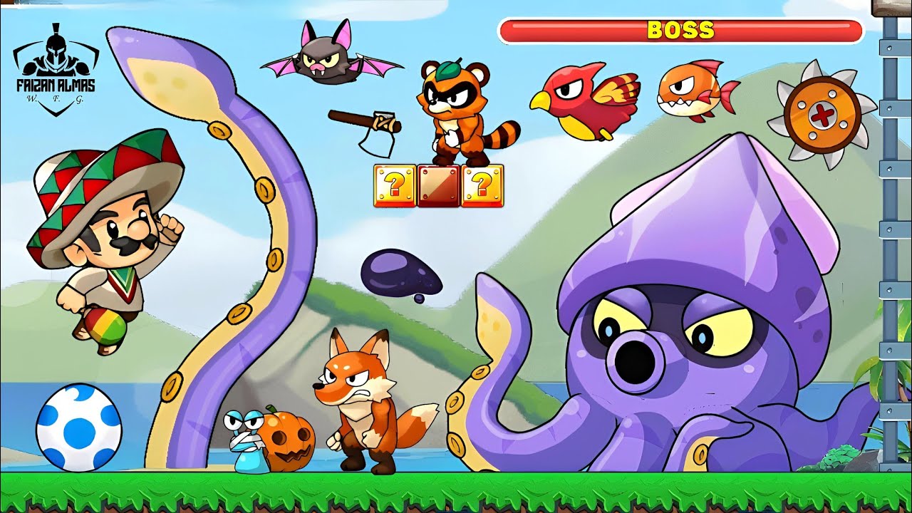 Barry World Adventure (Part 5) | New Mario Like Game | Android Gameplay | WFG