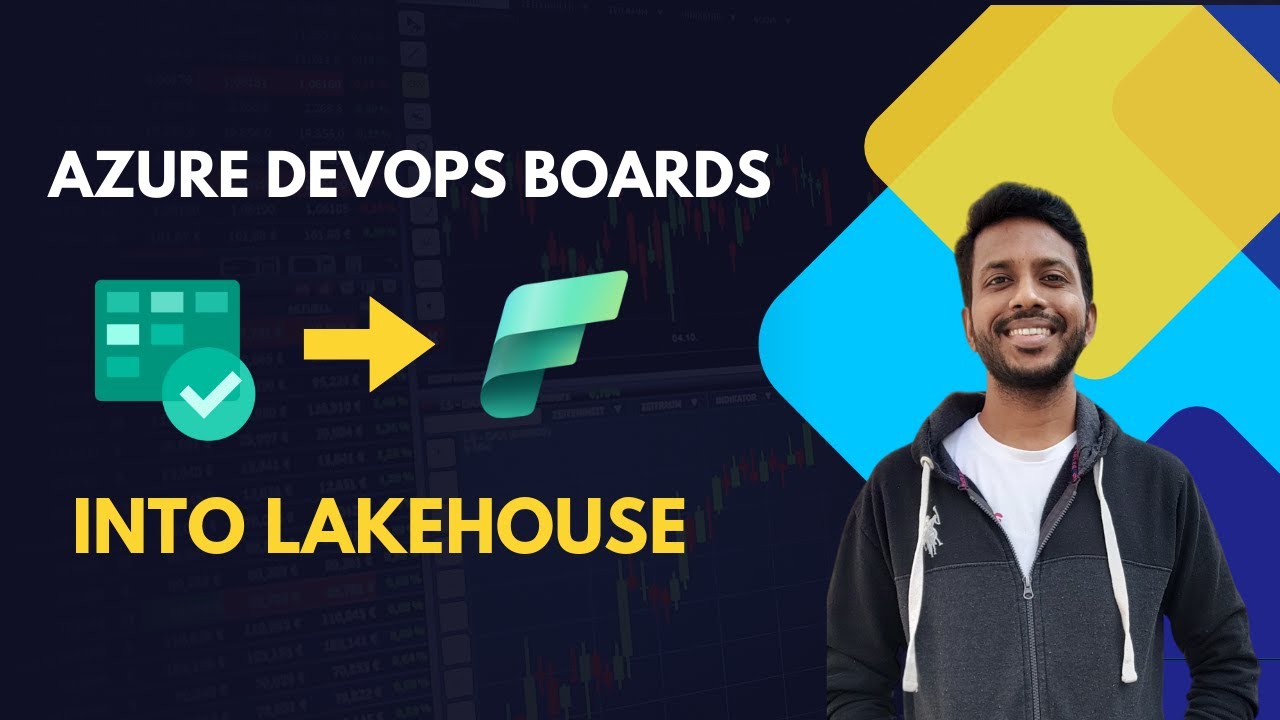 Данные с досок Azure DevOps загружаются в Microsoft Fabric Lakehouse.