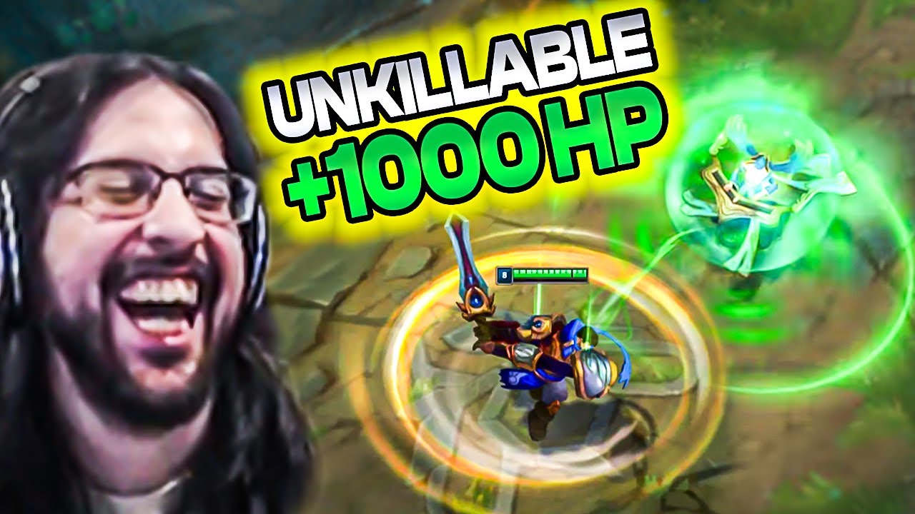 Imaqtpie Создание НЕУБИВАЕМОГО ГАРЕНА (+1000 ХП С СОНОЙ!)