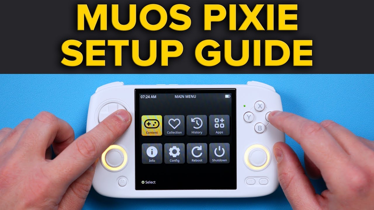 muOS Pixie Complete Setup Guide (ROMs, BIOS, Box Art, Tweaks)