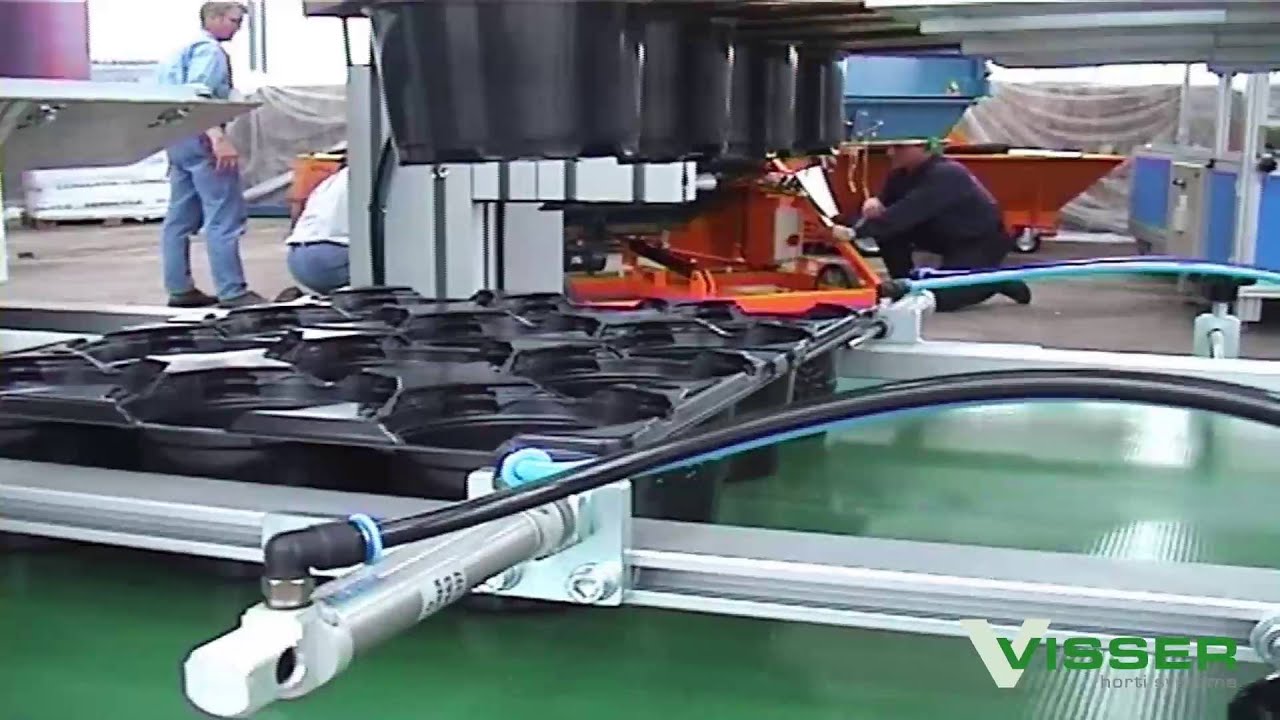 Visser Horti Systems - Tray/Pot-destacker SHD