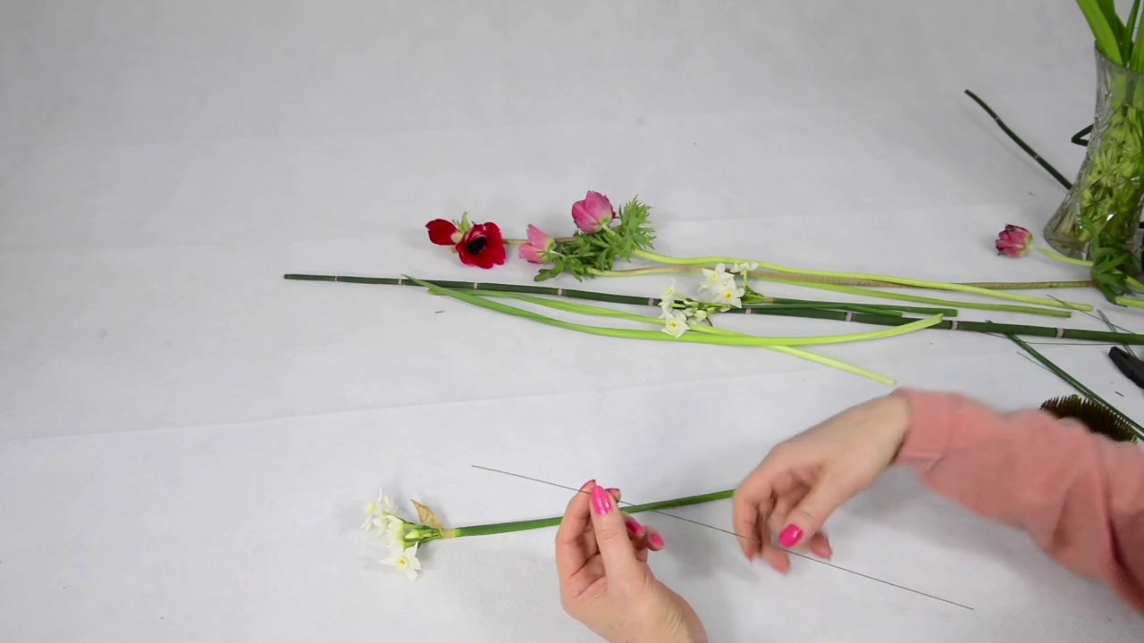 Ikebana Tips by Junko #15: double fun with wires