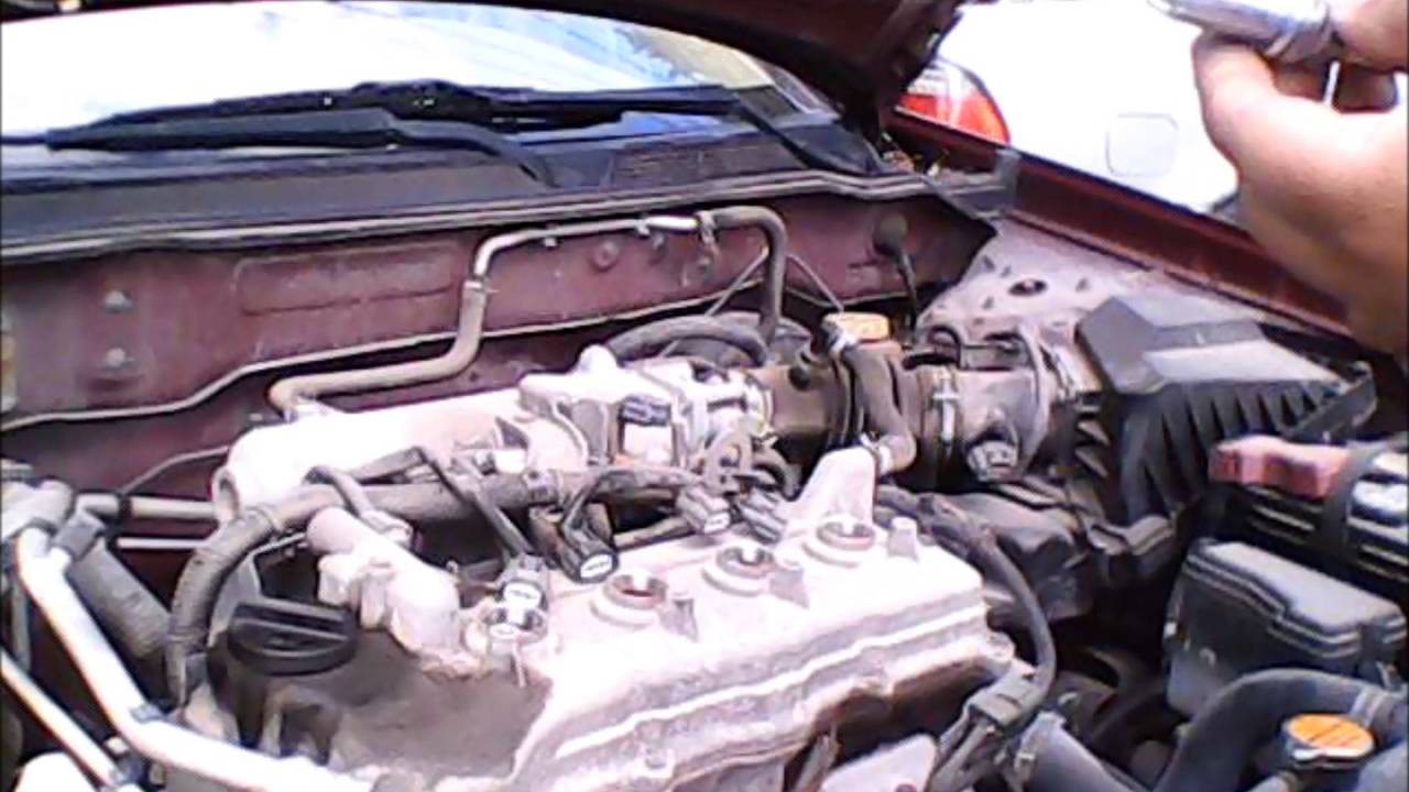 2003 sentra 1.8 spark plugs replacement