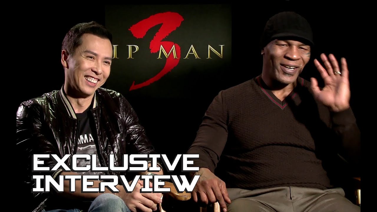 Donnie Yen & Mike Tyson Exclusive Interview - IP MAN 3 (2016)