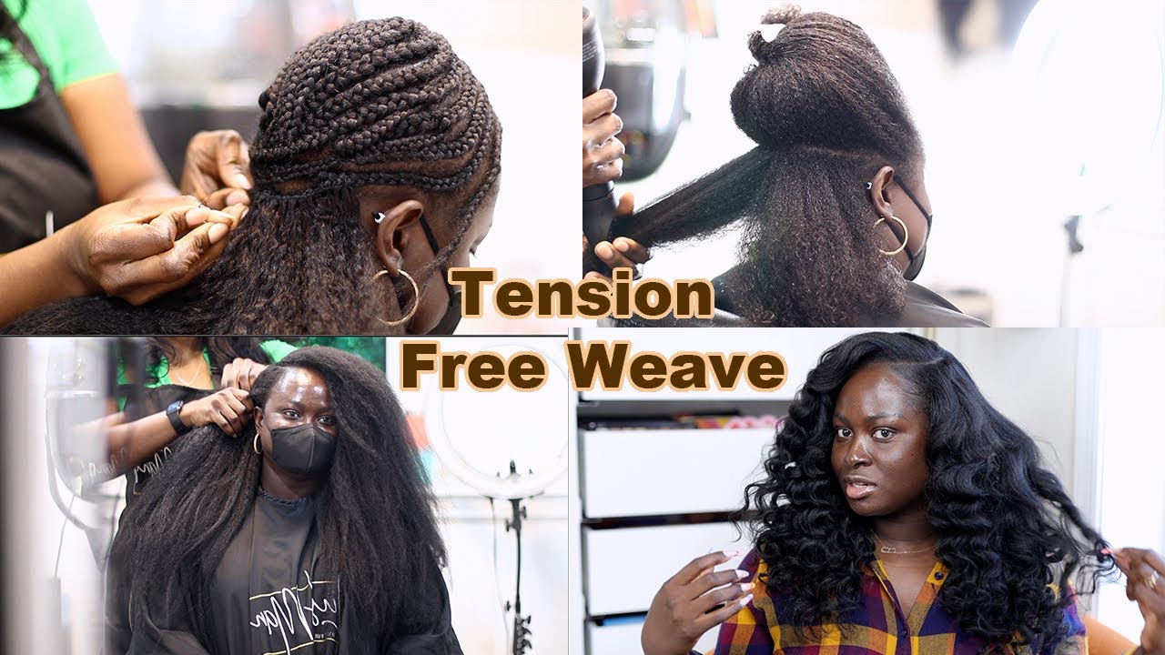 I Did It 😱- Tension Free Kinky Straight Sew-In By A Unicorn 🦄 DMV Stylist! (4c hair)| OHEMAA