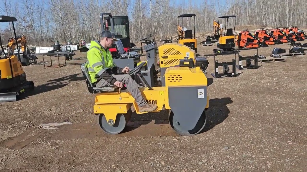 Future FT850 Ride On Road Roller