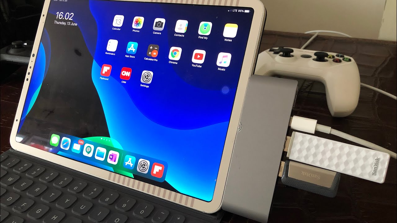 The best travel File Hub for iPad OS 13 Beta 4 LumaFusion Edit for Drone, 360 Camera & Osmo Pocket