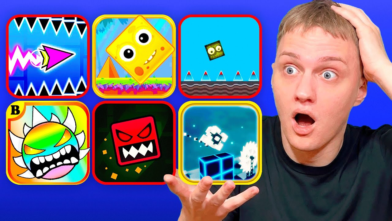ХУДШИЕ КЛОНЫ Geometry Dash