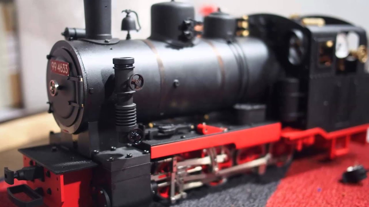 Rügenlok 99 4633 Bausatz von Herrmann Echtdampf - Bauphase