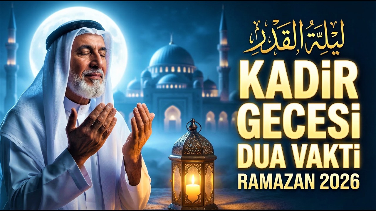 Kadir Gecesi Özel Dua (Şimdi Dinle) | Bağışlanma ve Rahmet İçin Güçlü Dua | Ramazan 2026