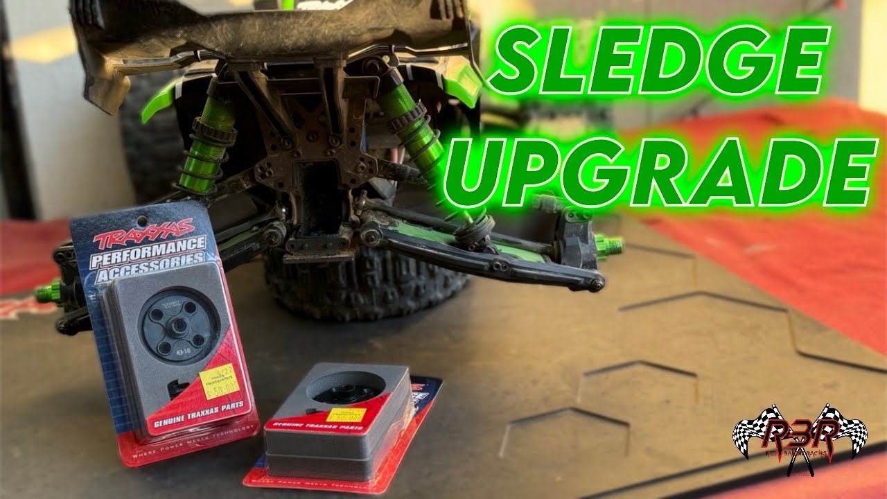 Your Traxxas SLEDGE NEEDS These | Spiral Cut Gears “UPGRADE”