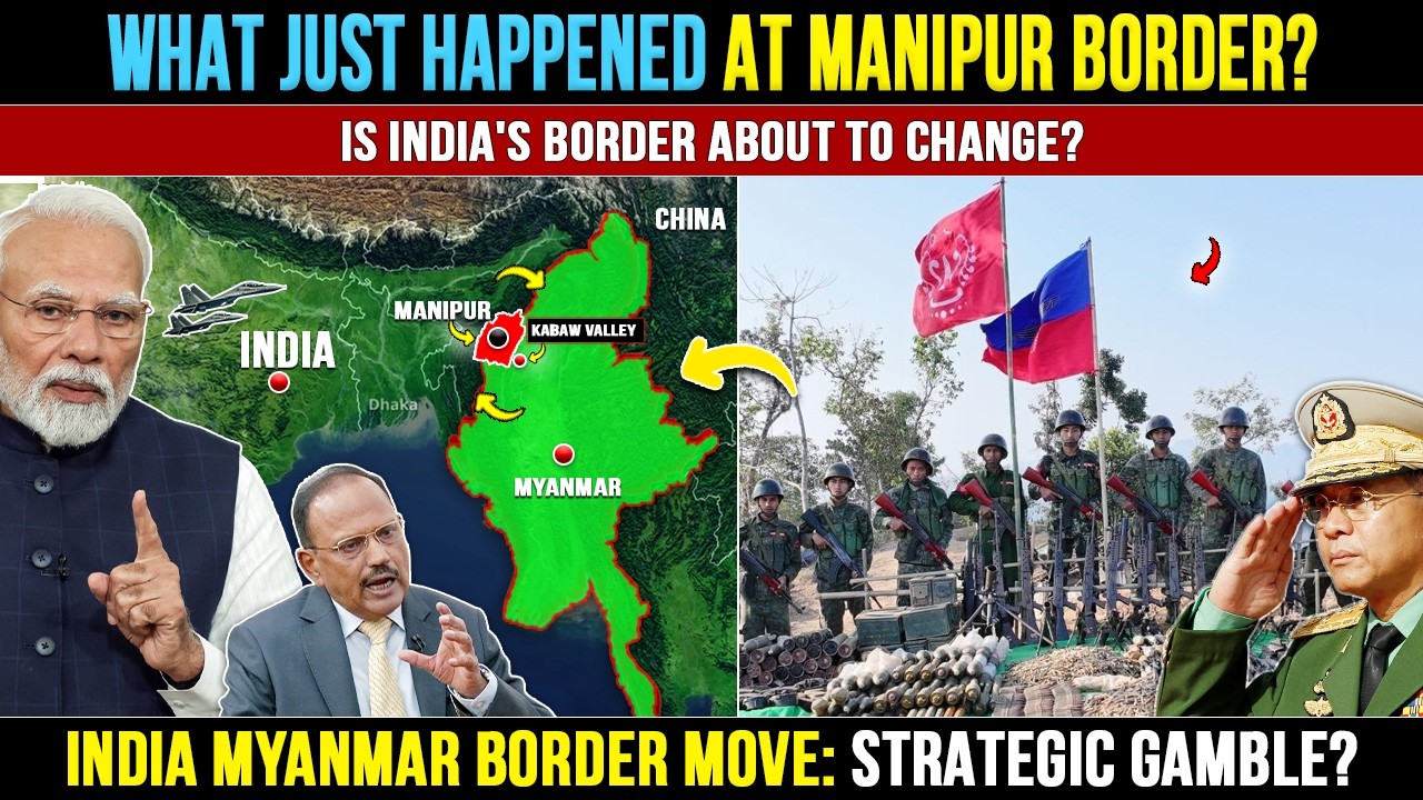 Secret India Myanmar Border Deal? The Truth About Manipur, India Myanmar, Indian Defence News