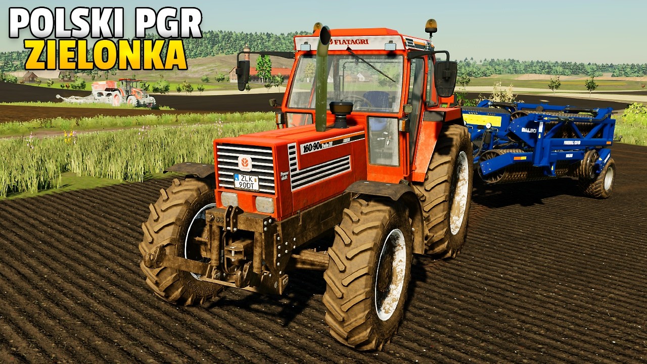 🌾 Polski PGR ❤️ Zbieranie Belek Kiszonki, Nowy Siewnik, Siew i Wałowanie Pól! 🔥 Zielonka #10 | FS22