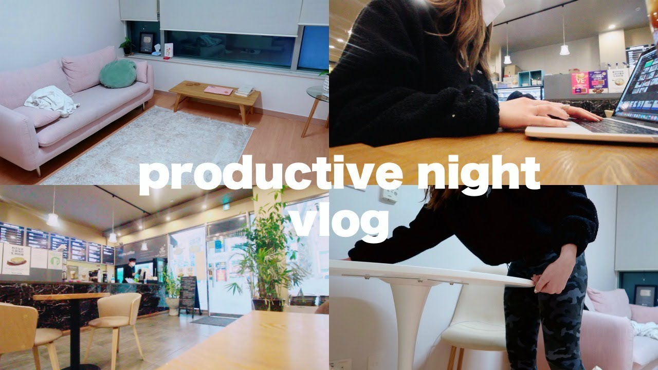 PRODUCTIVE NIGHT VLOG: work, clean, cook with me
