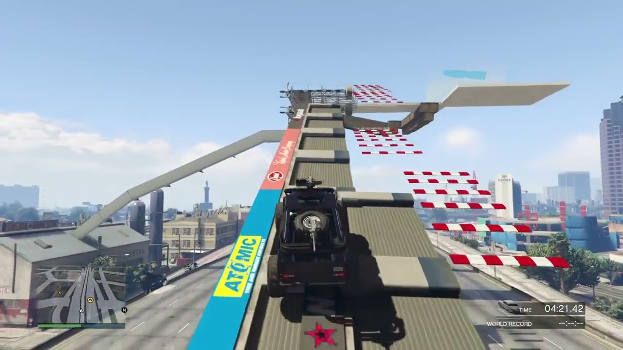 Gta 5 a7 Poly-race 3 222.222% of people break their controller trying to complete this hard parkour