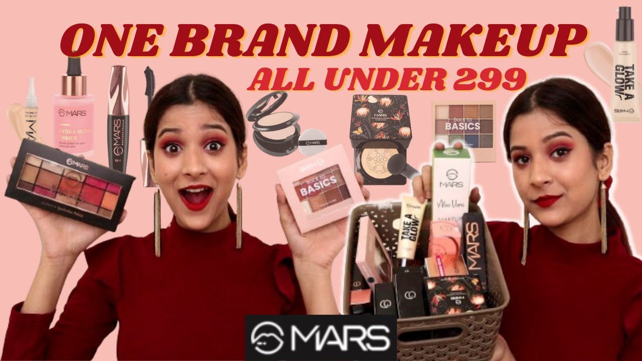 Mars One Brand Makeup Tutorial | All Under Rs.299 😍 Best Affordable Makeup | Chillbee