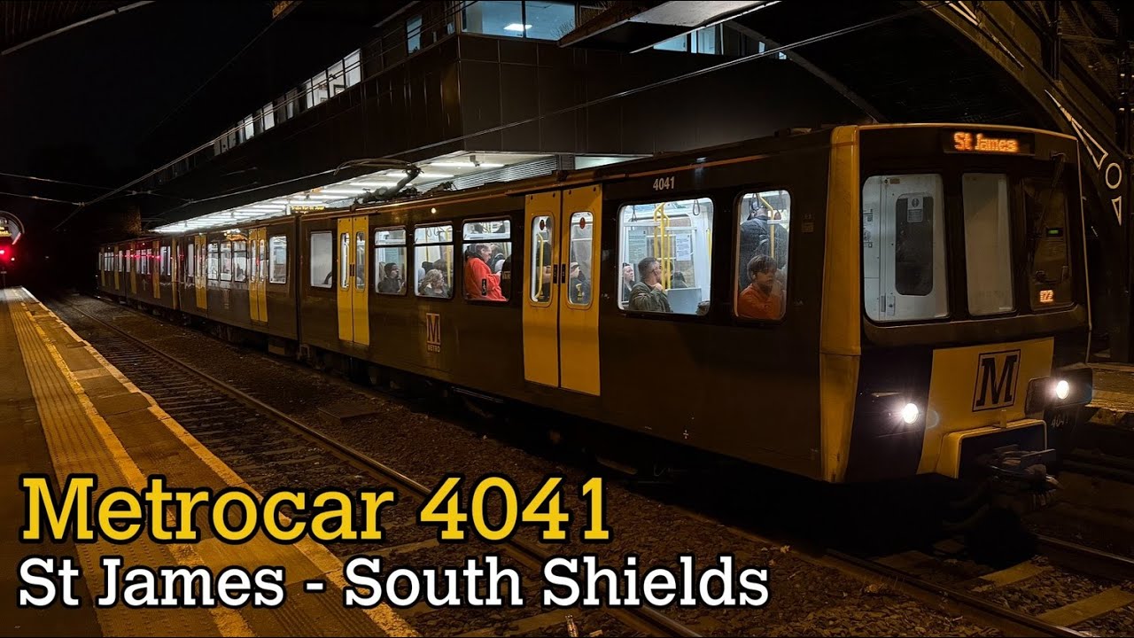 Tyne and Wear Metro | Metrocar 4041 St James - South Shields