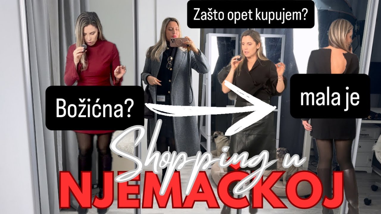 Shopping u Njemačkoj: Šta sam zadržala, šta vratila + predbožićni dani s familijom 🎄✨