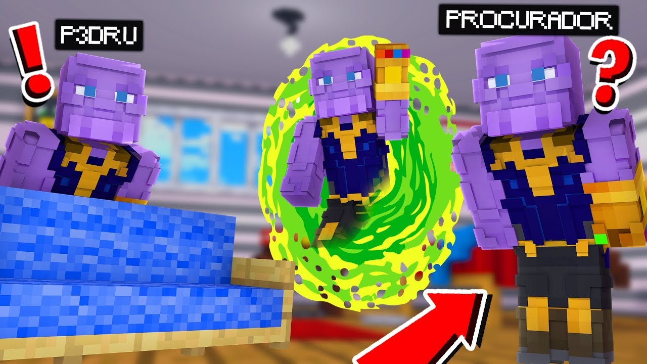 ESCONDE ESCONDE DO THANOS *manopla do infinito* ‹‹ P3DRU ››