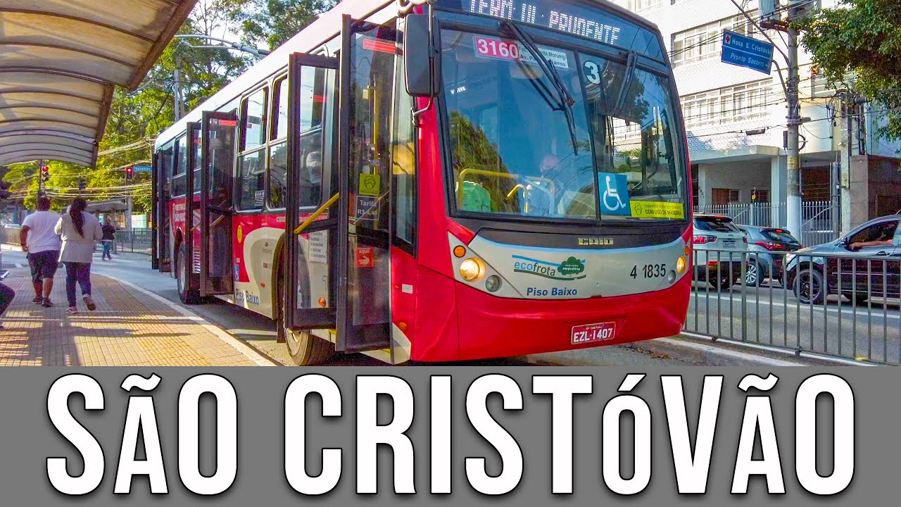 Parada São Cristóvão (Avenida Paes de Barros) - Movimentação de Ônibus #376