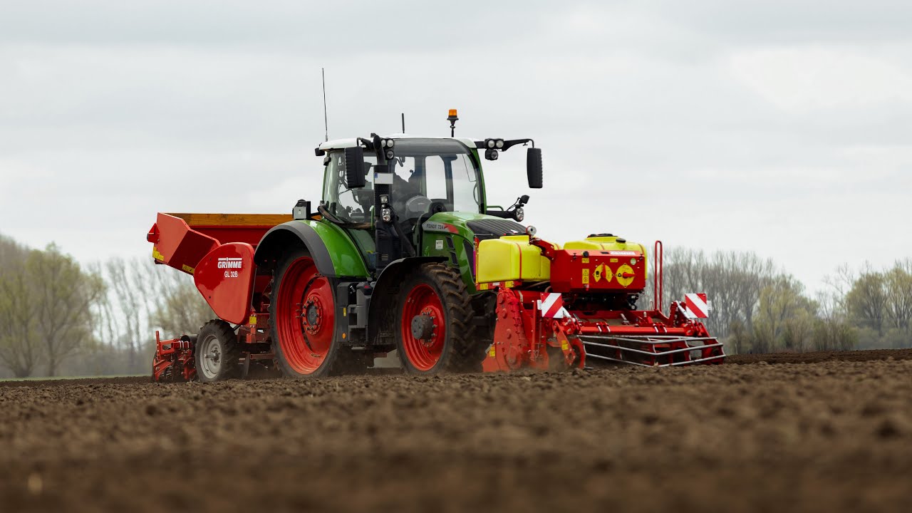 Kartoffeln legen 4-in-1 | Fräse GF 200 mit Legemaschine GL 32 B