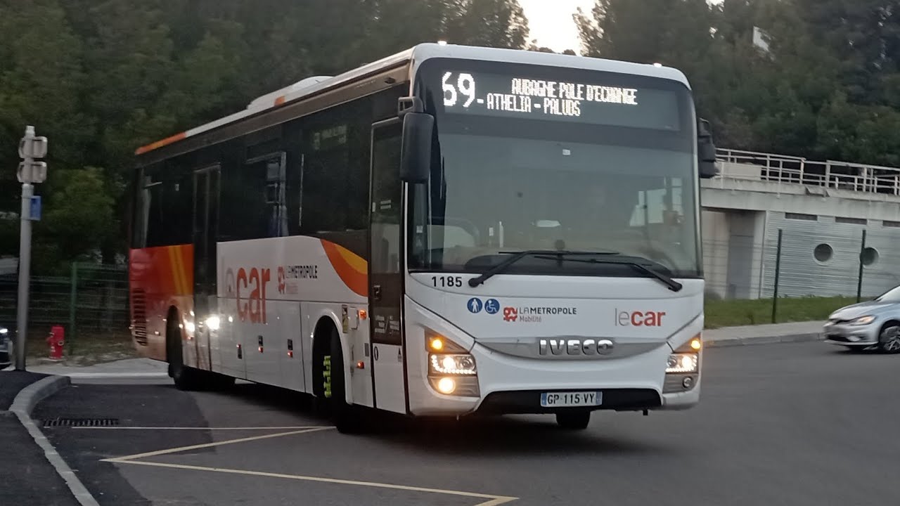[LeCar-Cartreize] Iveco Crossway Line €6 - Ligne 69 ➔ Aubagne Gare