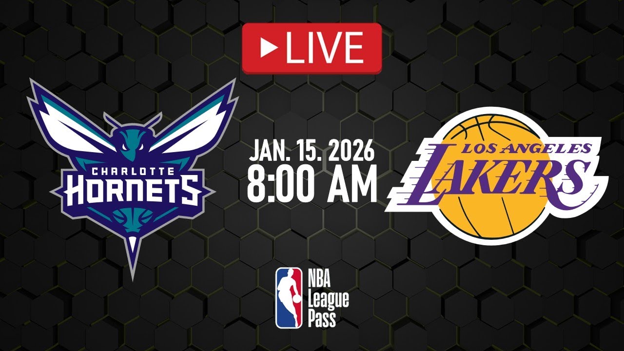 NBA LIVE! Los Angeles Lakers vs Charlotte Hornets | Jan. 15, 2026 | Hornets vs Lakers NBA LIVE 2K26