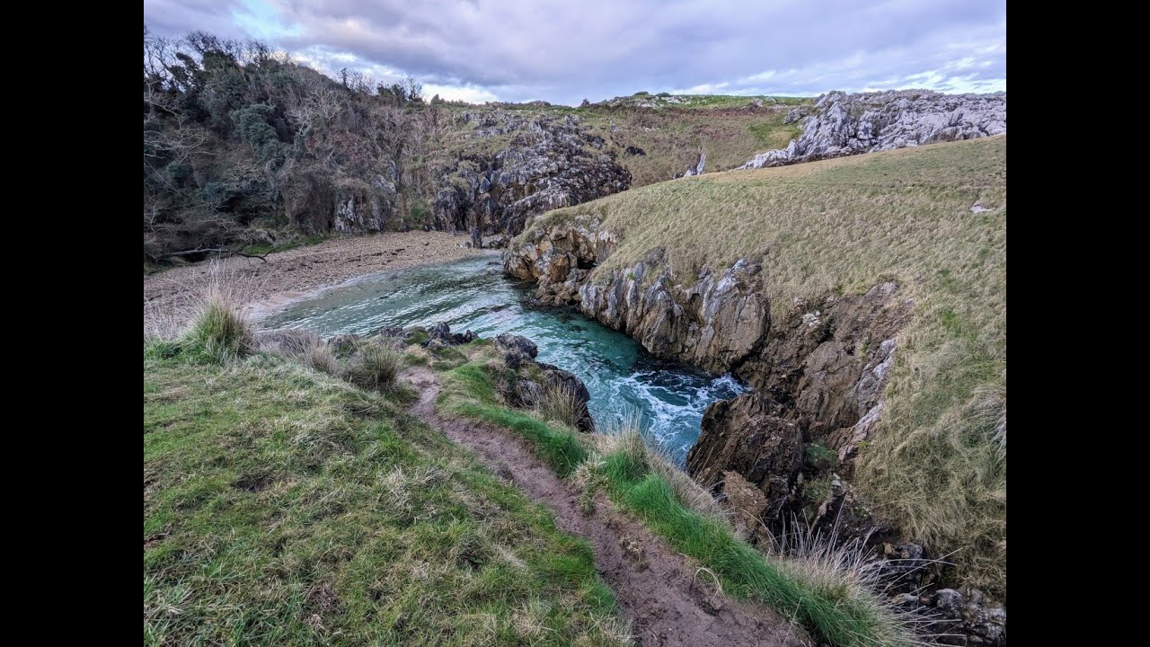 Playa de Cobijero - an INLAND sea beach, one of the many marvels of Asturias on Camino del Norte