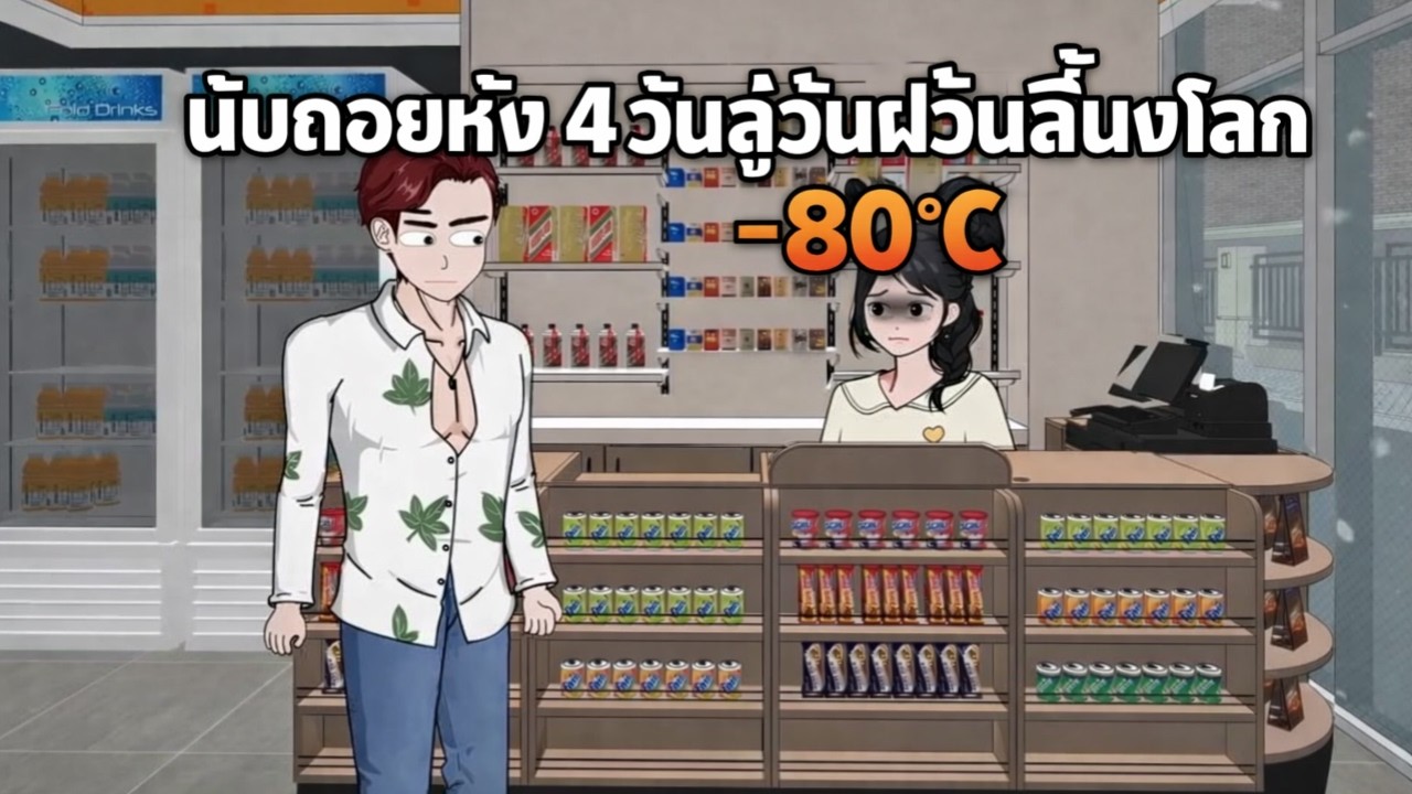 อุณหภูมิดิ่ง  80 องศา! ฉันอัปเกรดซูเปอร์มาร์เก็ตเป็นป้อมปราการสุดแกร่ง รอดูพวกเดนมนุษย์ตายอย่างช้าๆ