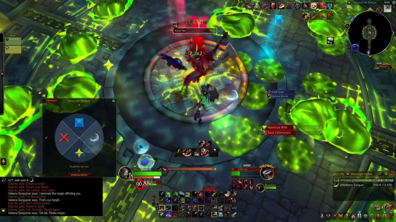 Azta'rec - Nemesis 12.1 boss - ? difficulty - Hunter BM